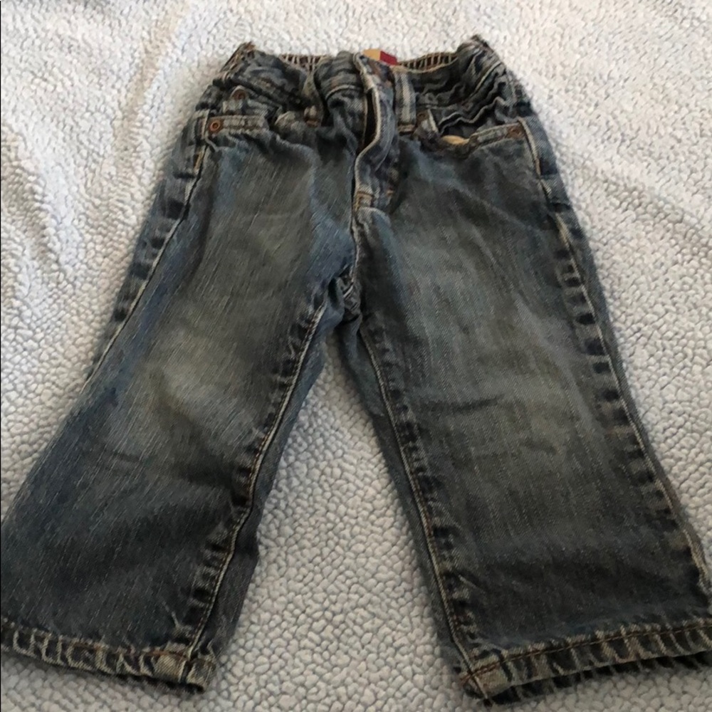 Regular 12-18 month old navy jeans